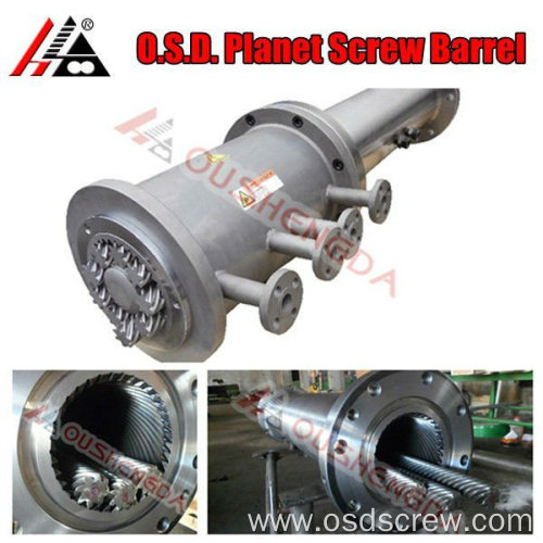 Planet screw planet extruder for pvc sheet extrusion